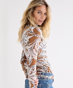 Dames top multicolor