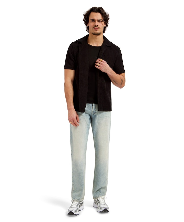 The Eric Regular Fit heren jeans blauw