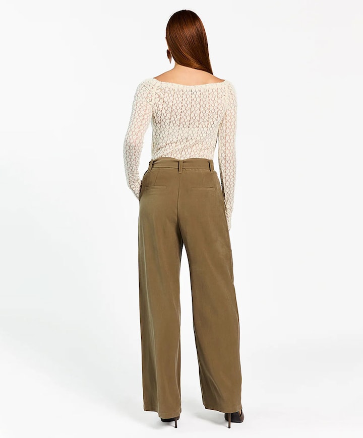 Dames longsleeve ecru