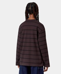 Dames longsleeve bruin