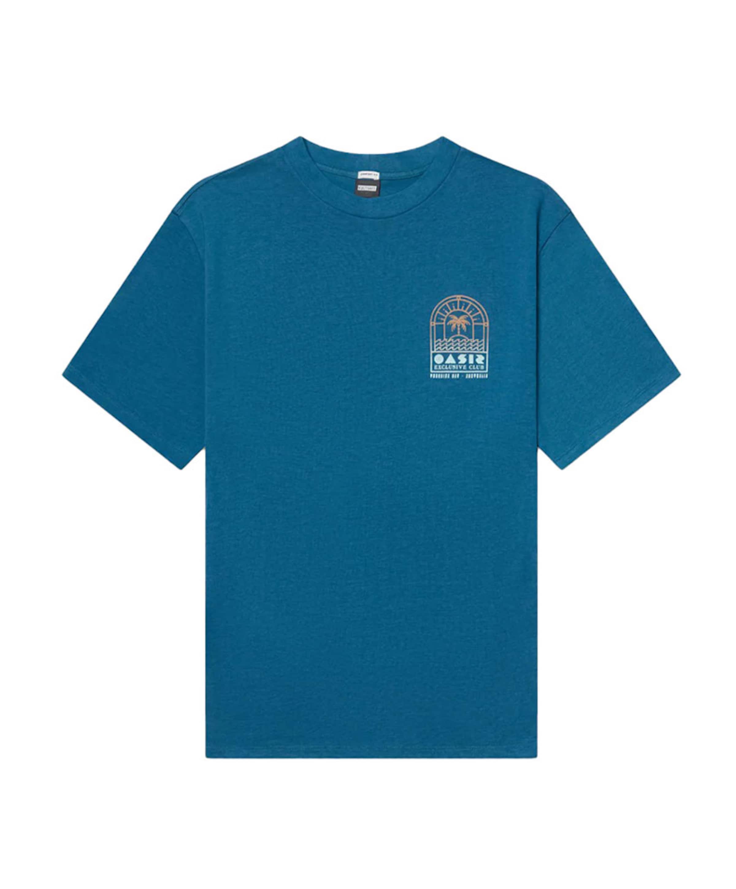 Heren T-shirt blauw