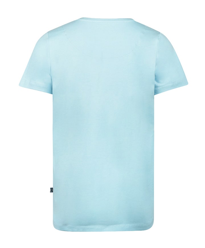 Dames pyjamatop blauw