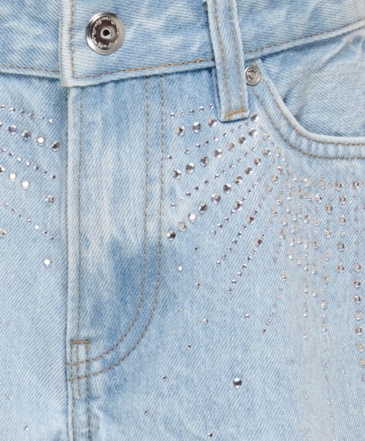 KOGGABI HW RW RS AZG822 DNM meisjes korte broek blauw