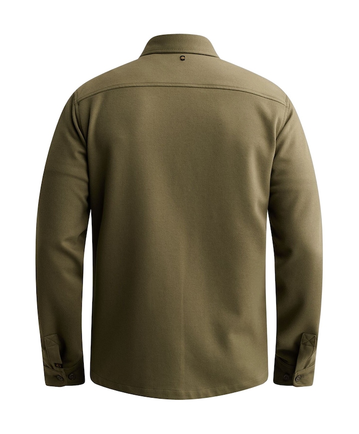 Heren overshirt groen