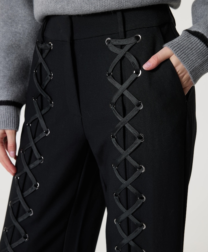 VolaCC Eyelet LL broek zwart