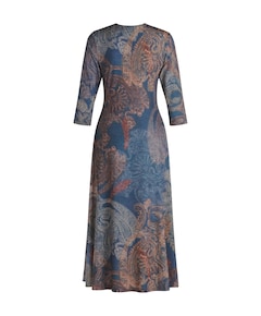 Dames jurk blauw