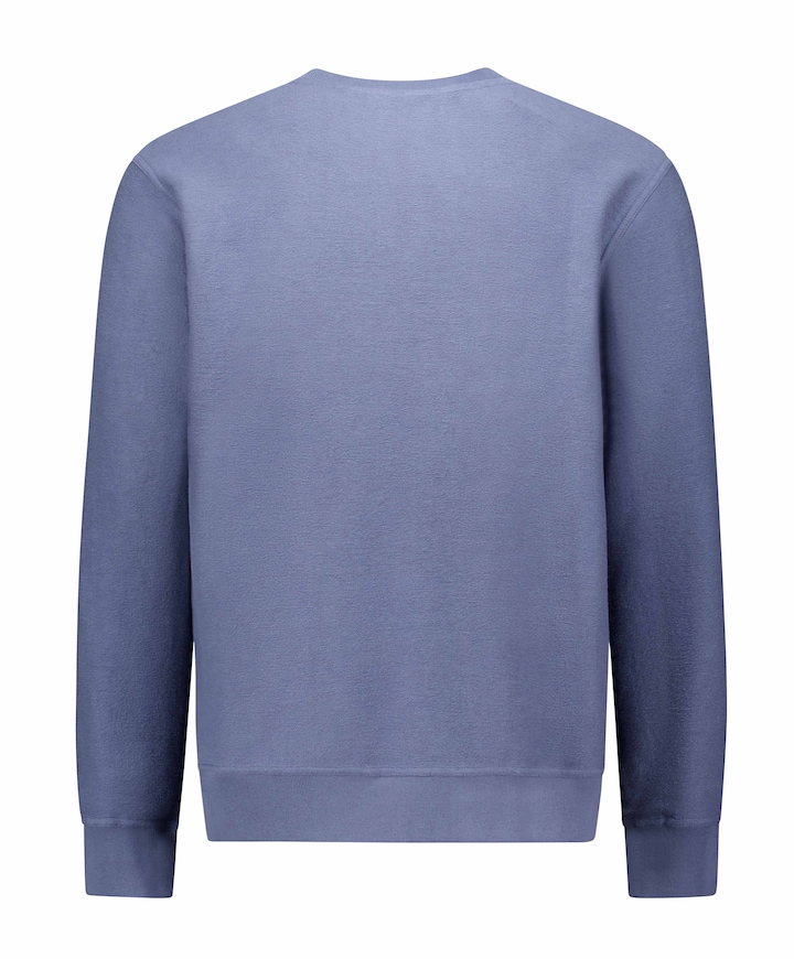 Heren sweater blauw