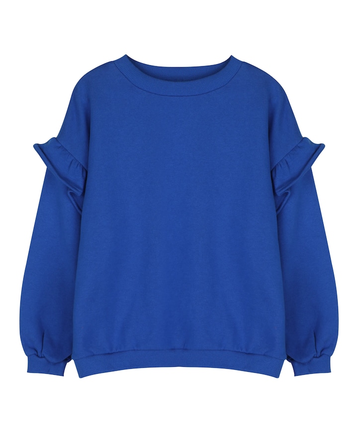 Meisjes sweater blauw