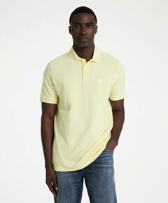 Heren polo geel