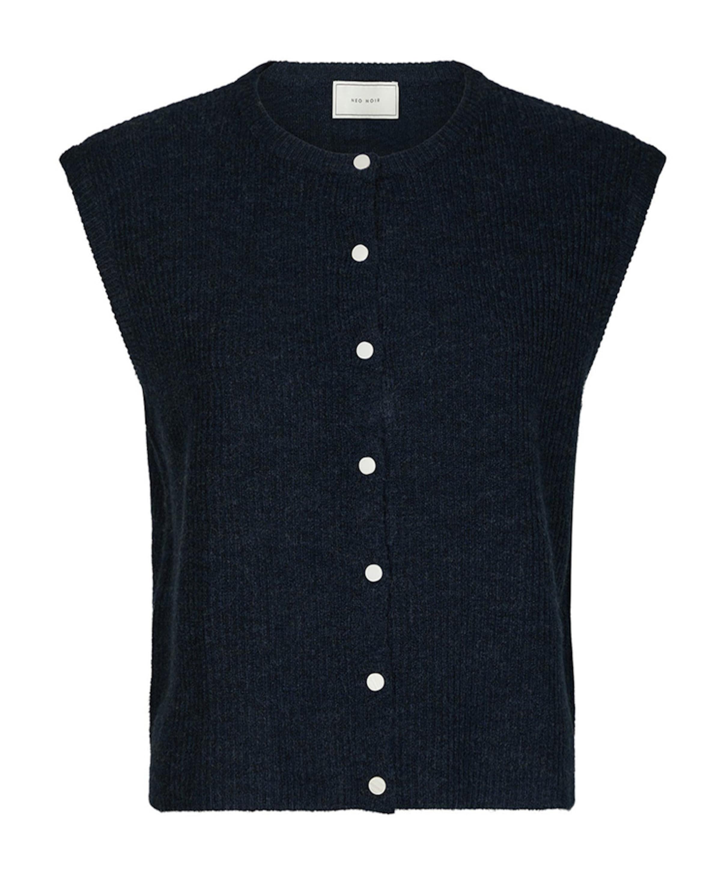 Dames gilet blauw