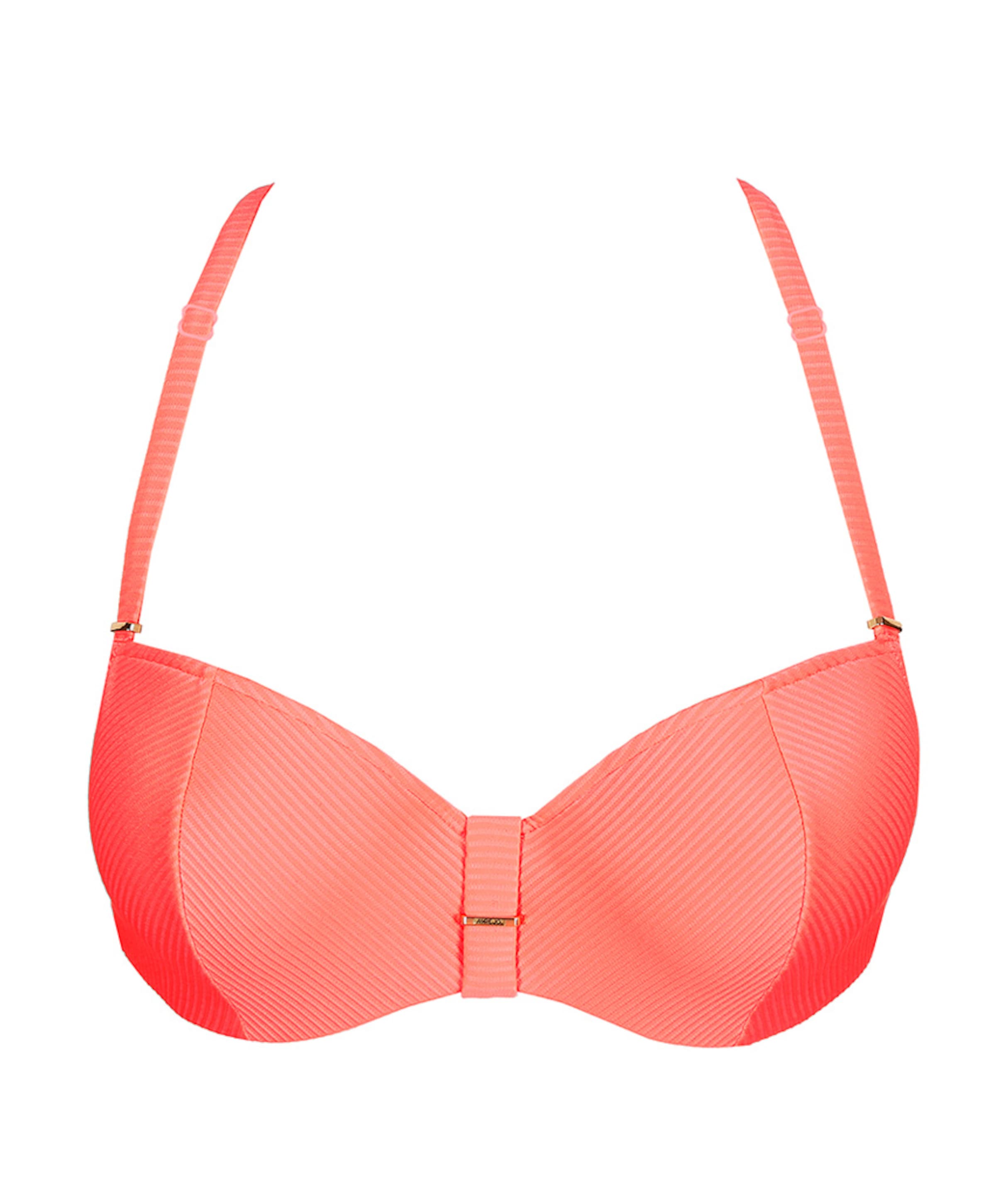 Dames bikinitop oranje