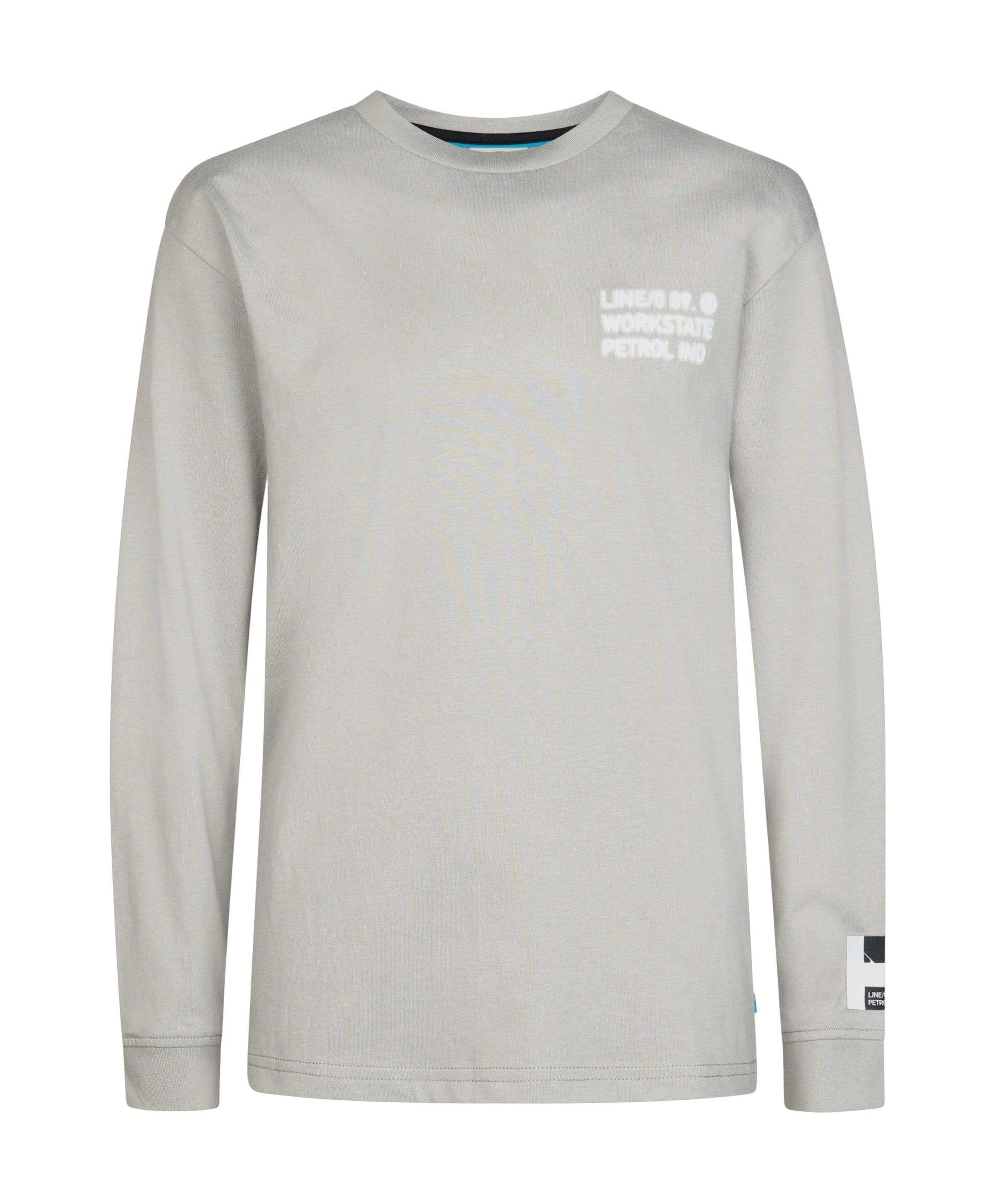 Jongens longsleeve grijs