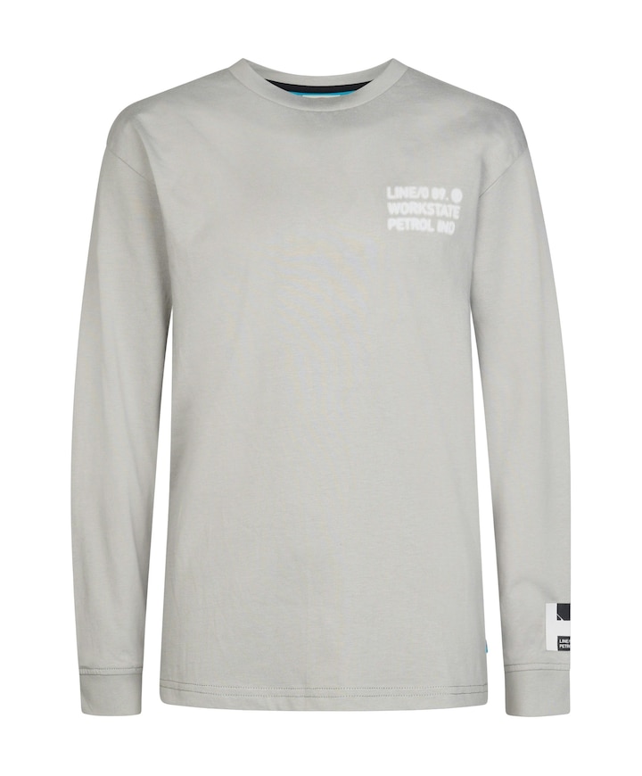 Jongens longsleeve grijs