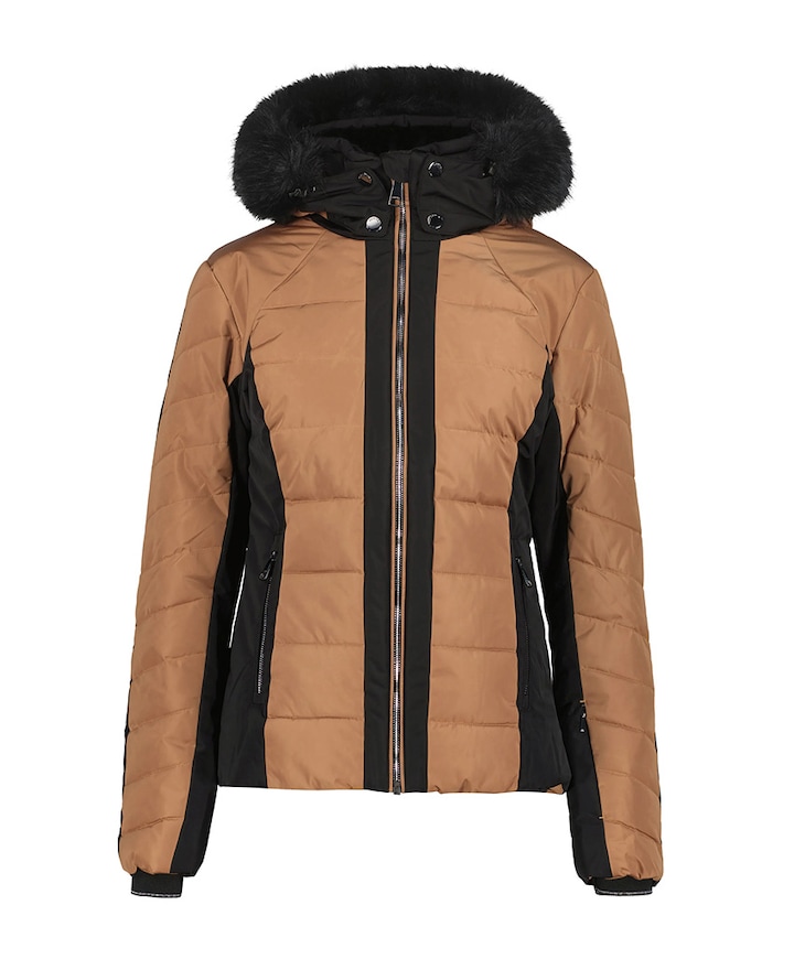 Dames ski-jas beige