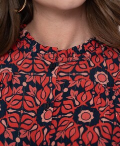 Blouse roze
