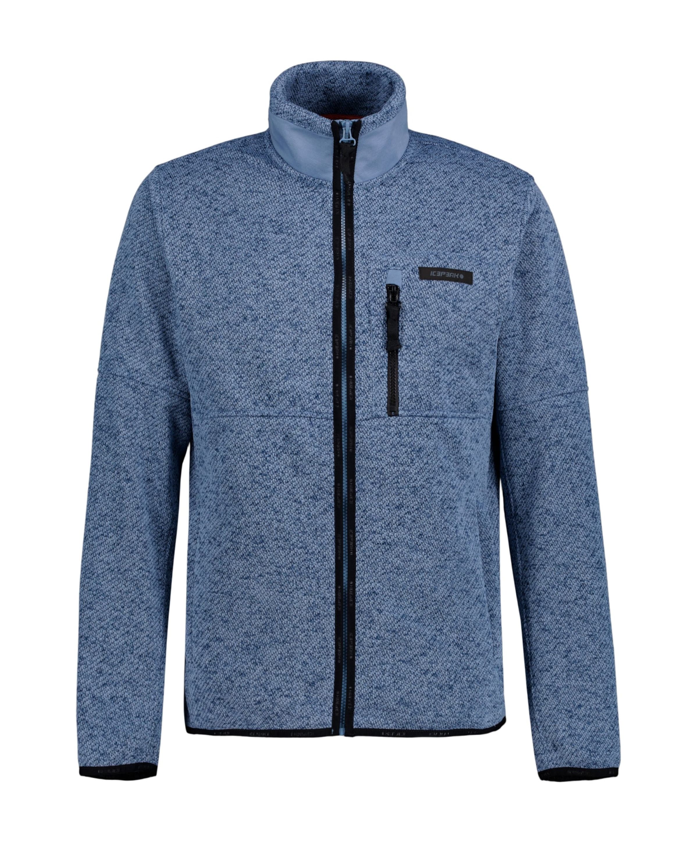 Heren vest blauw