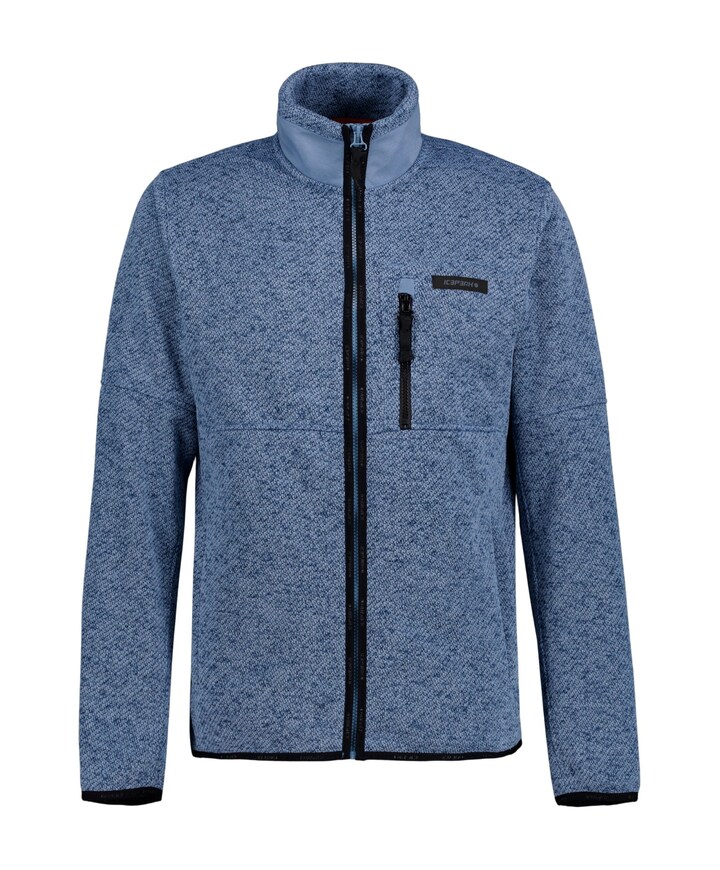 Heren vest blauw