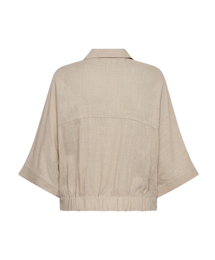 Dames blouse beige