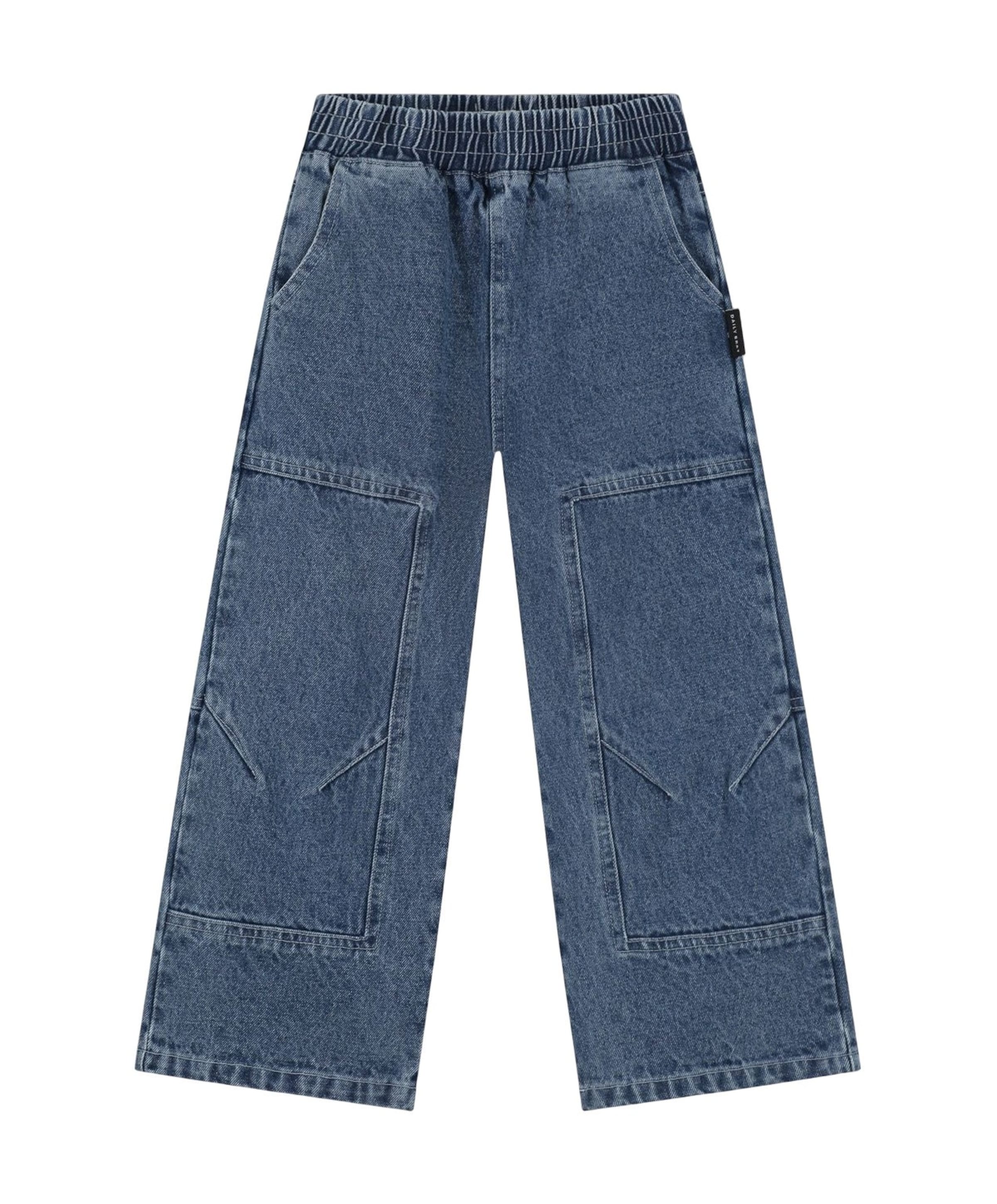 Swaggy samu uniseks jeans blauw