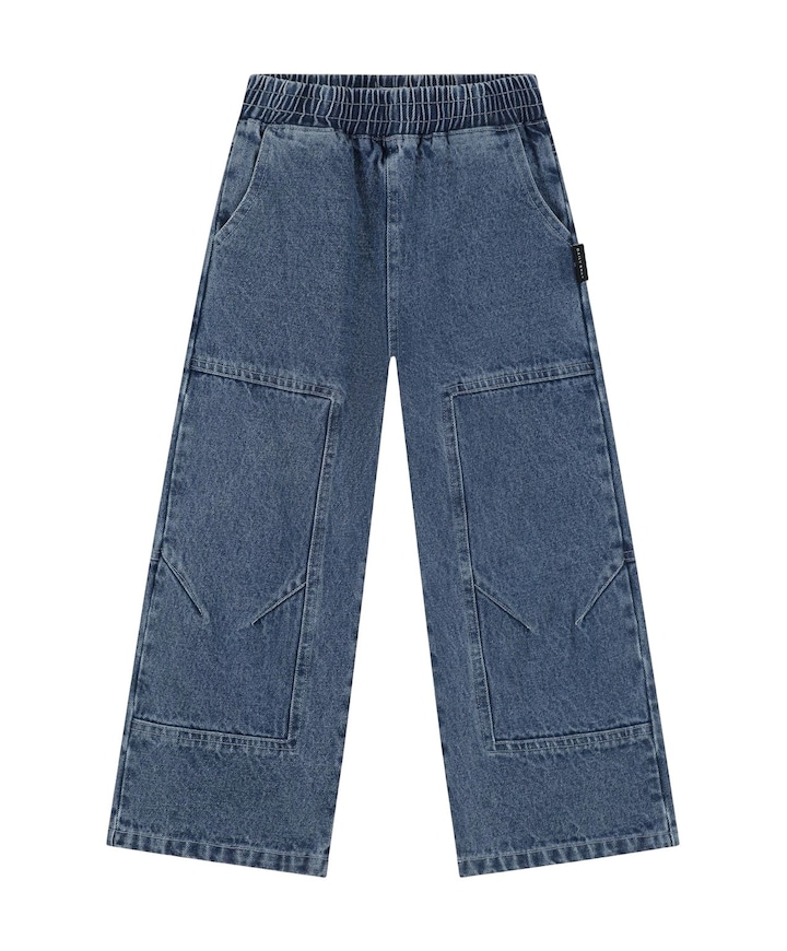 Swaggy samu uniseks jeans blauw