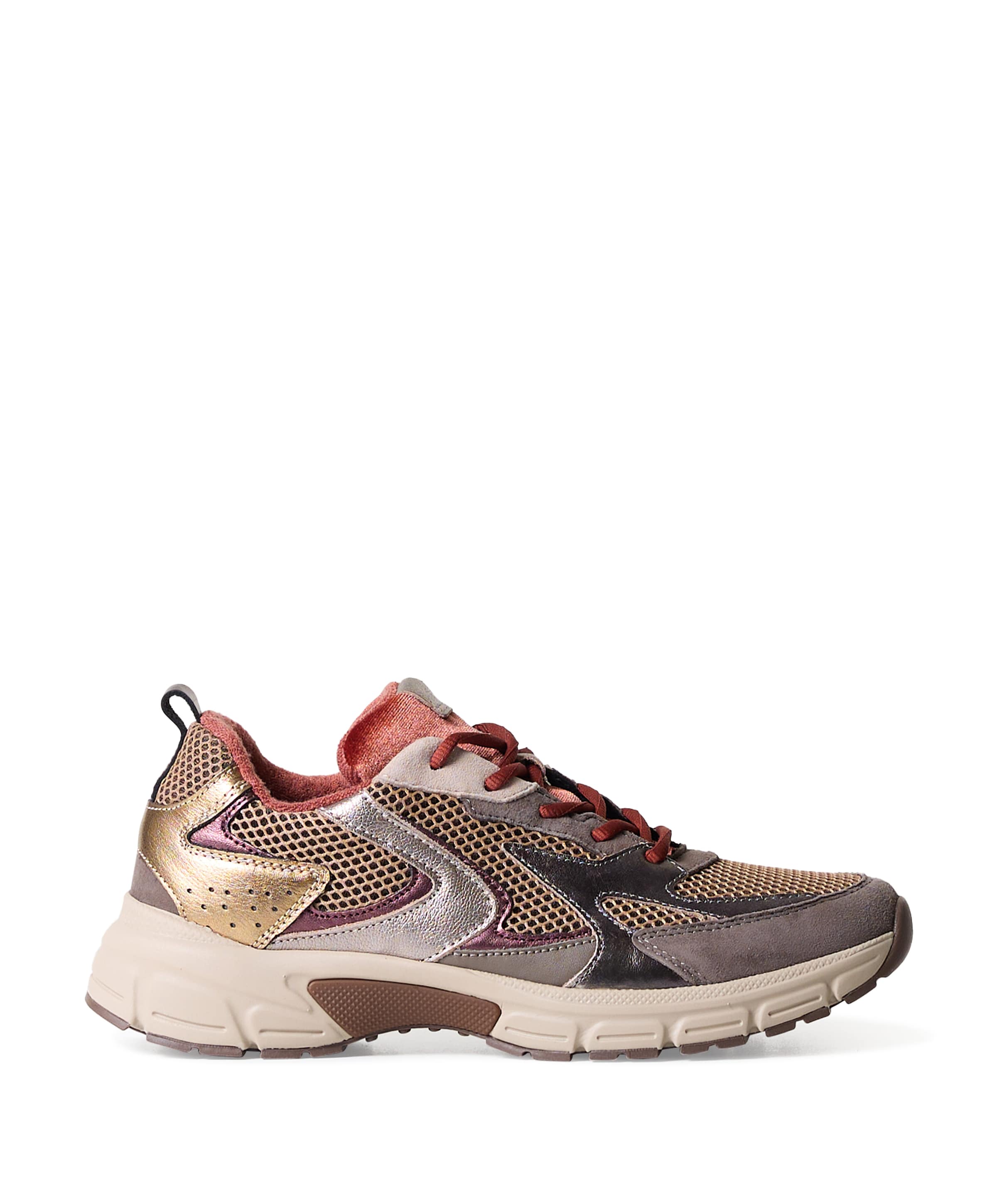 dames sneakers beige
