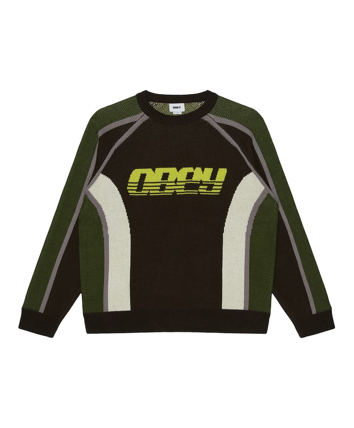 Heren sweater bruin