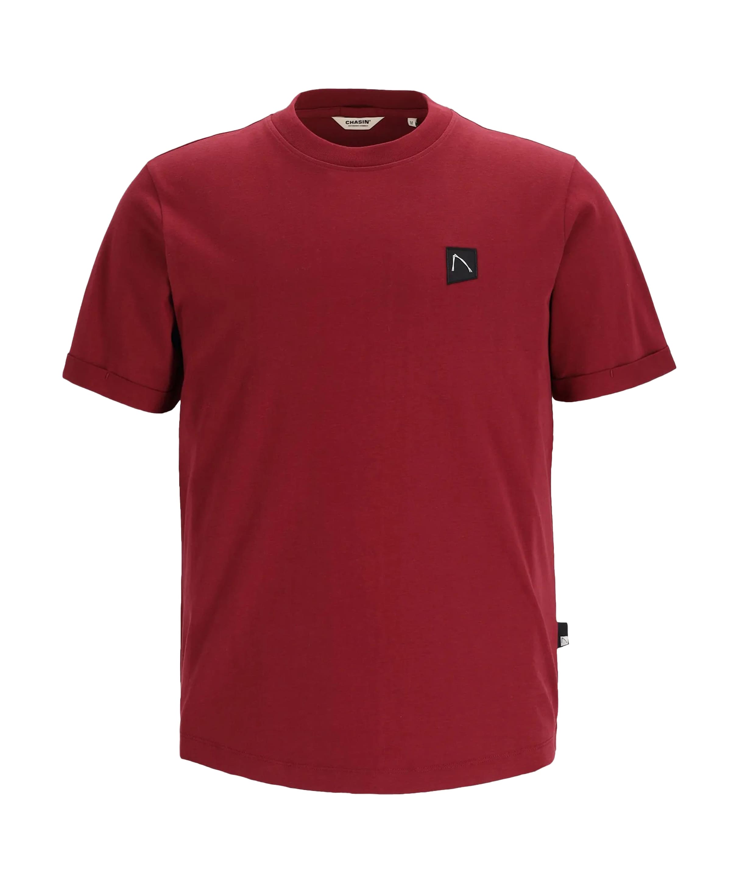 Heren t-shirt bordeaux