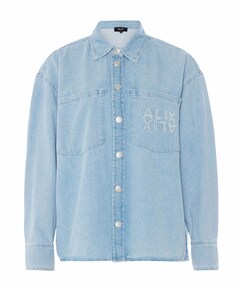 Blouse blauw