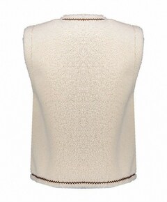 Dames gilet ecru