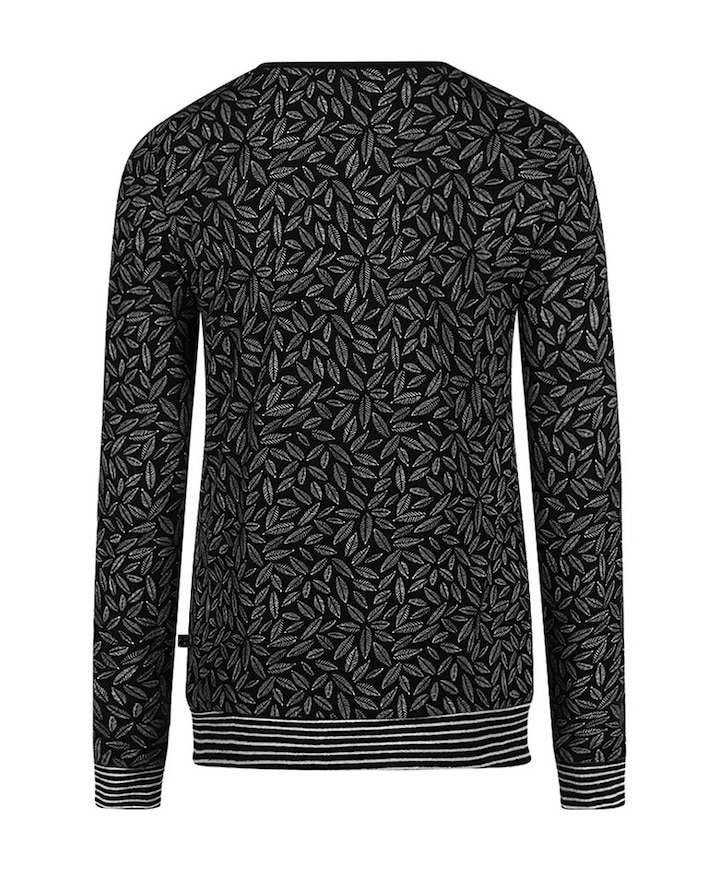 Dames pyjamatop zwart