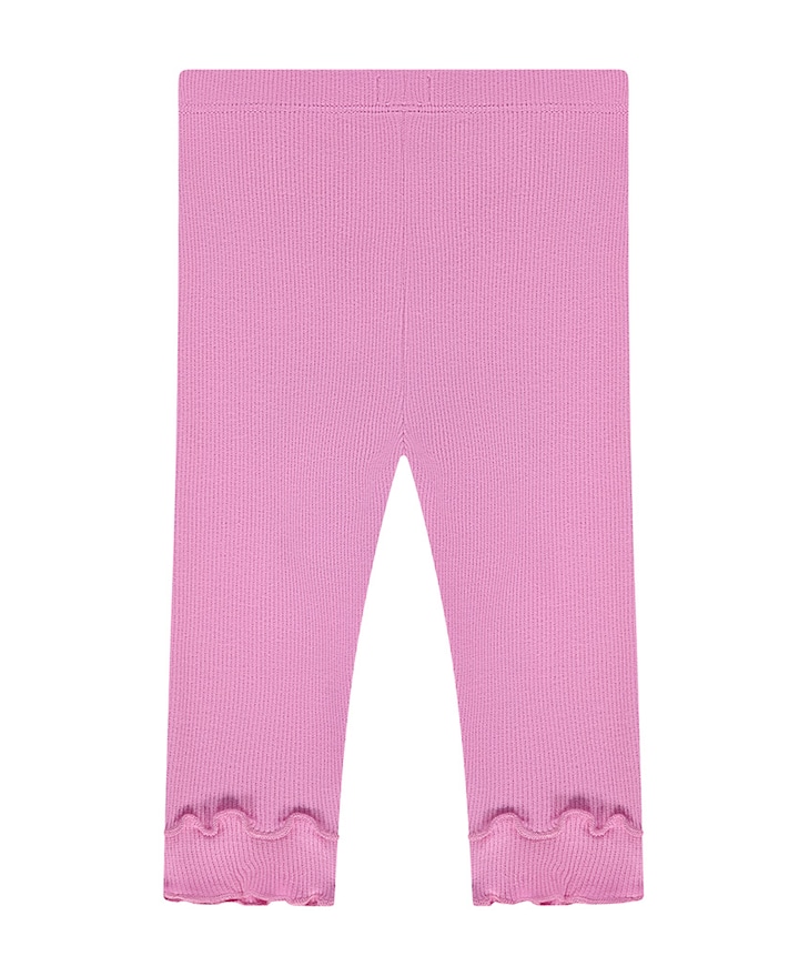 Baby Girls Rib Legging meisjes broek roze