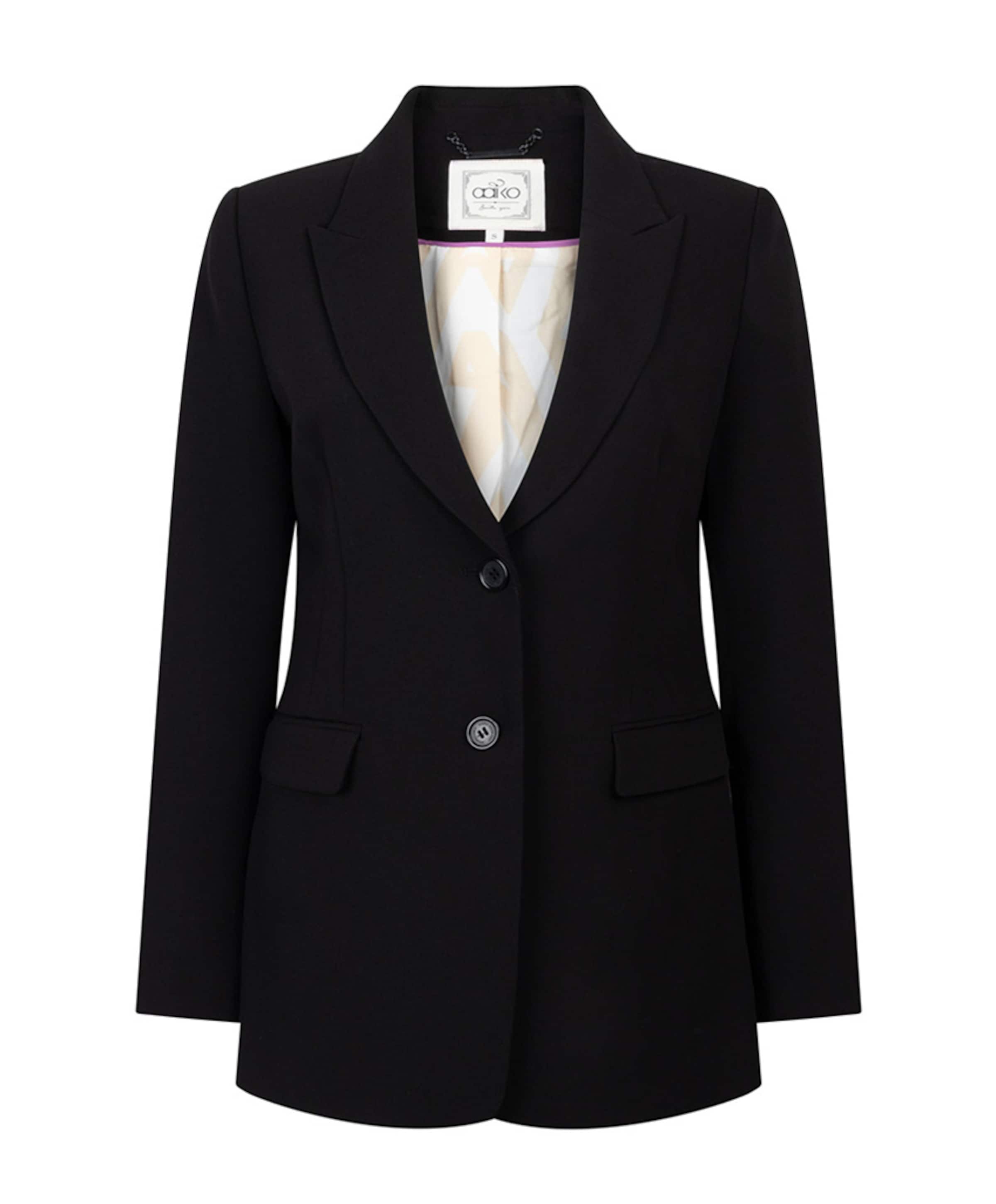 Dames blazer zwart