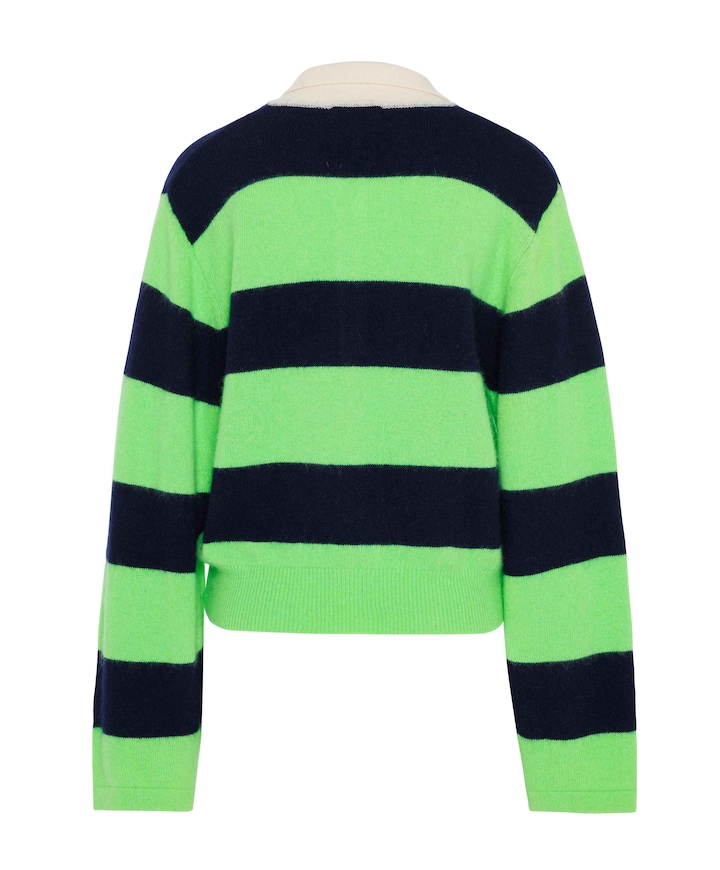 Dames polo blauw