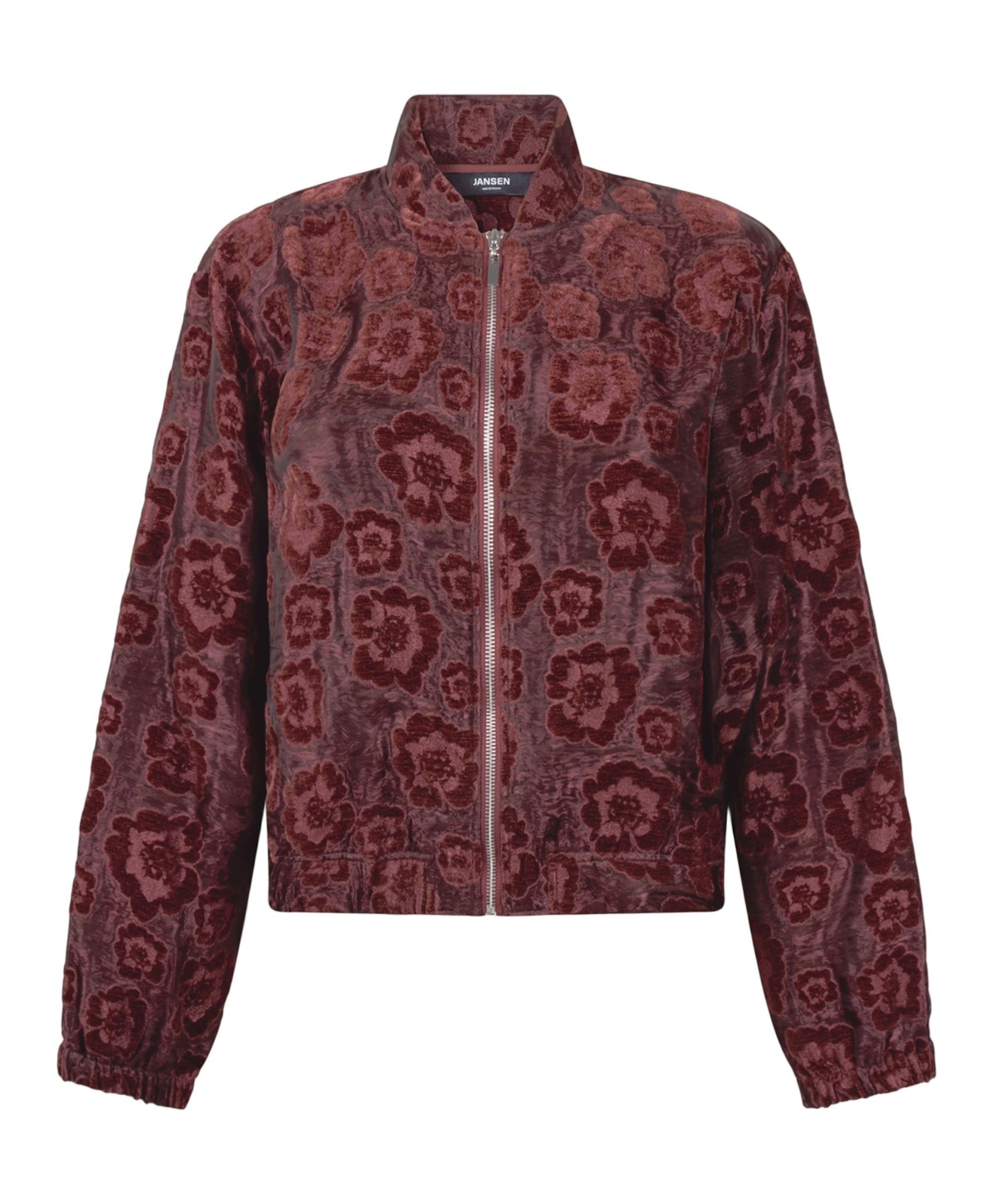 Dames jas bordeaux