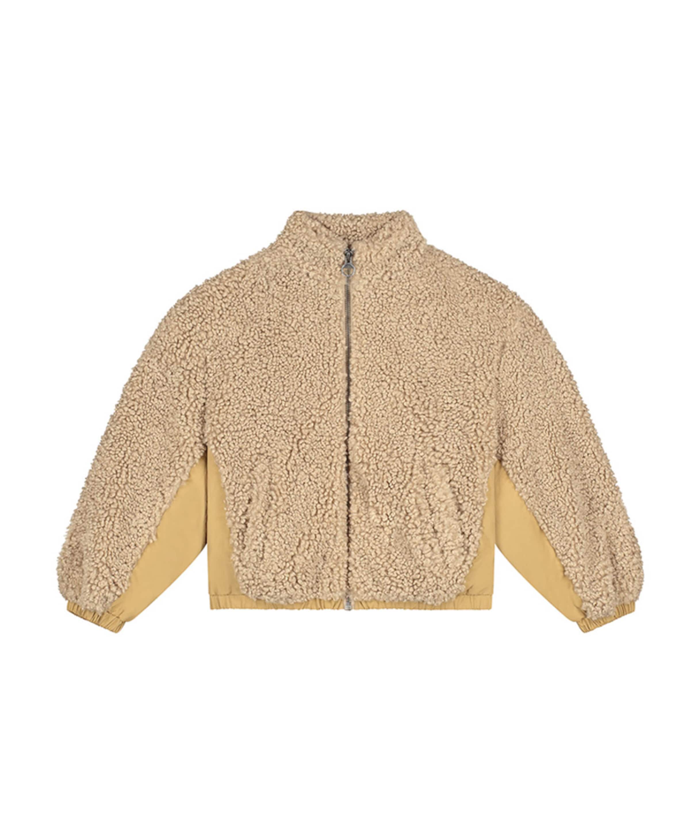 Meisjes jas beige