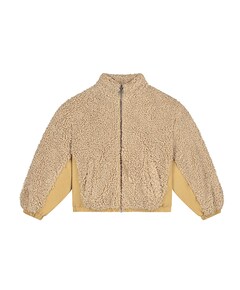 Meisjes jas beige