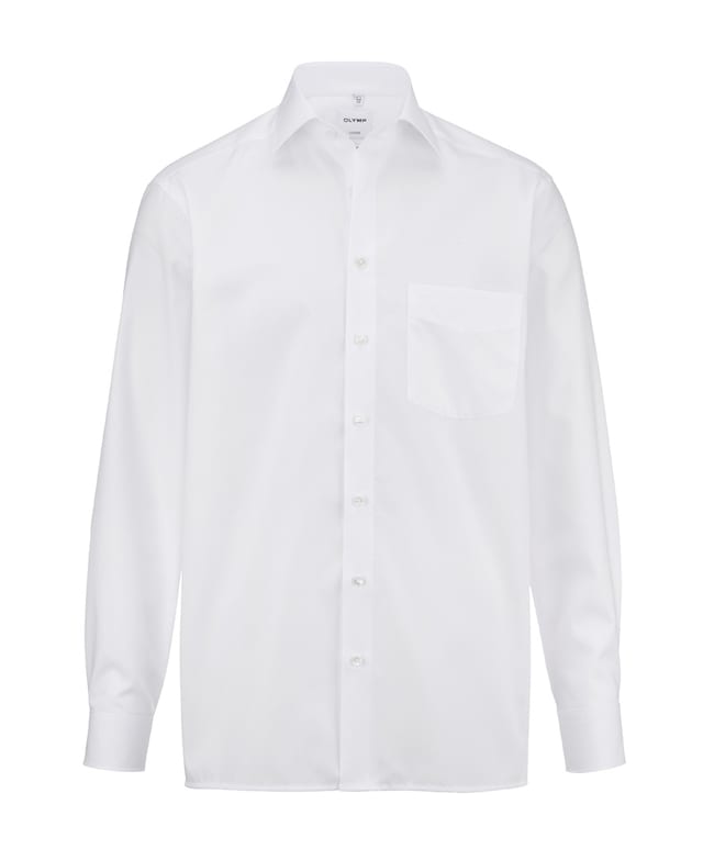 Overhemd lange mouw wit
