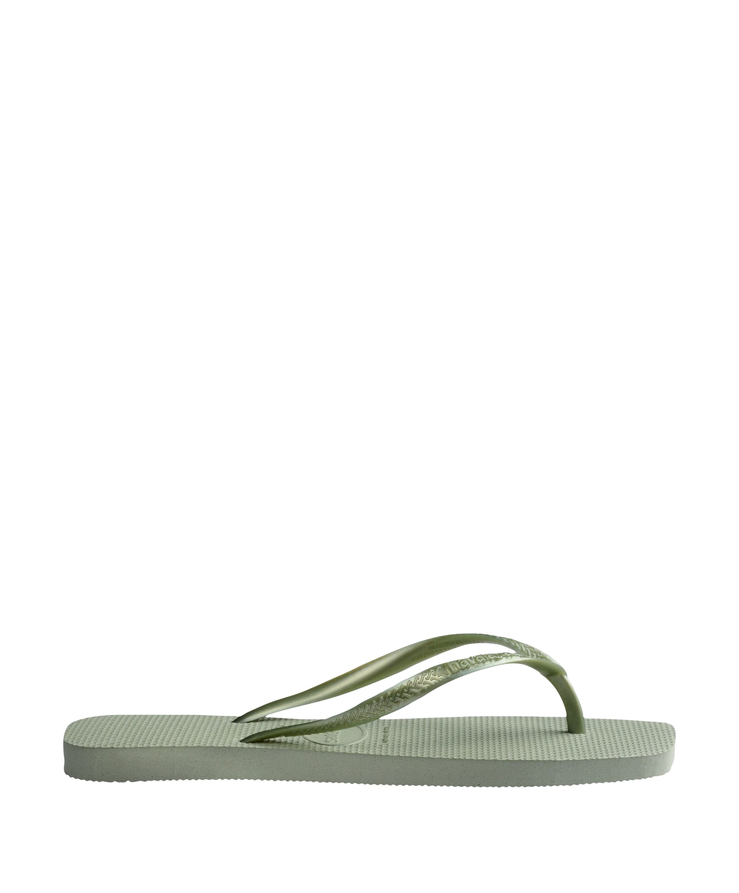 HAV. SLIM SQUARE dames slippers groen