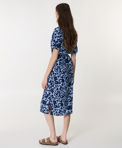 Dames jurk blauw