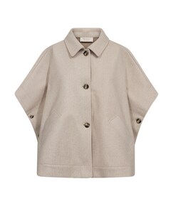 Dames cape beige