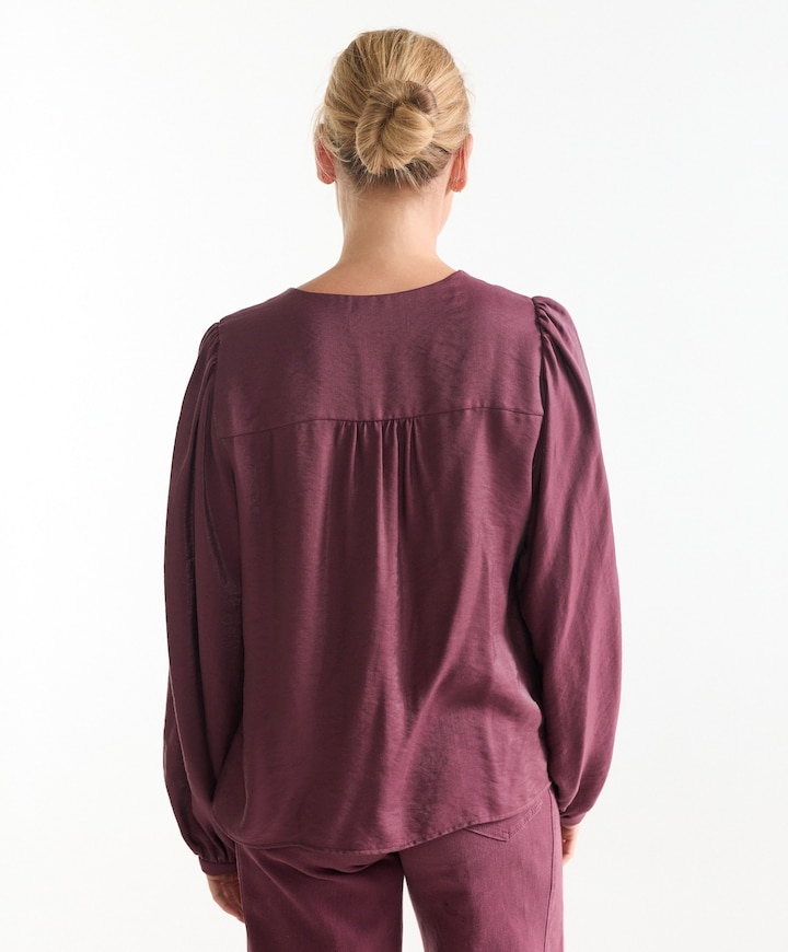 Dames blouse rood