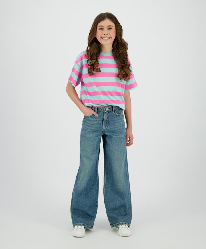 Meisjes T-shirt blauw