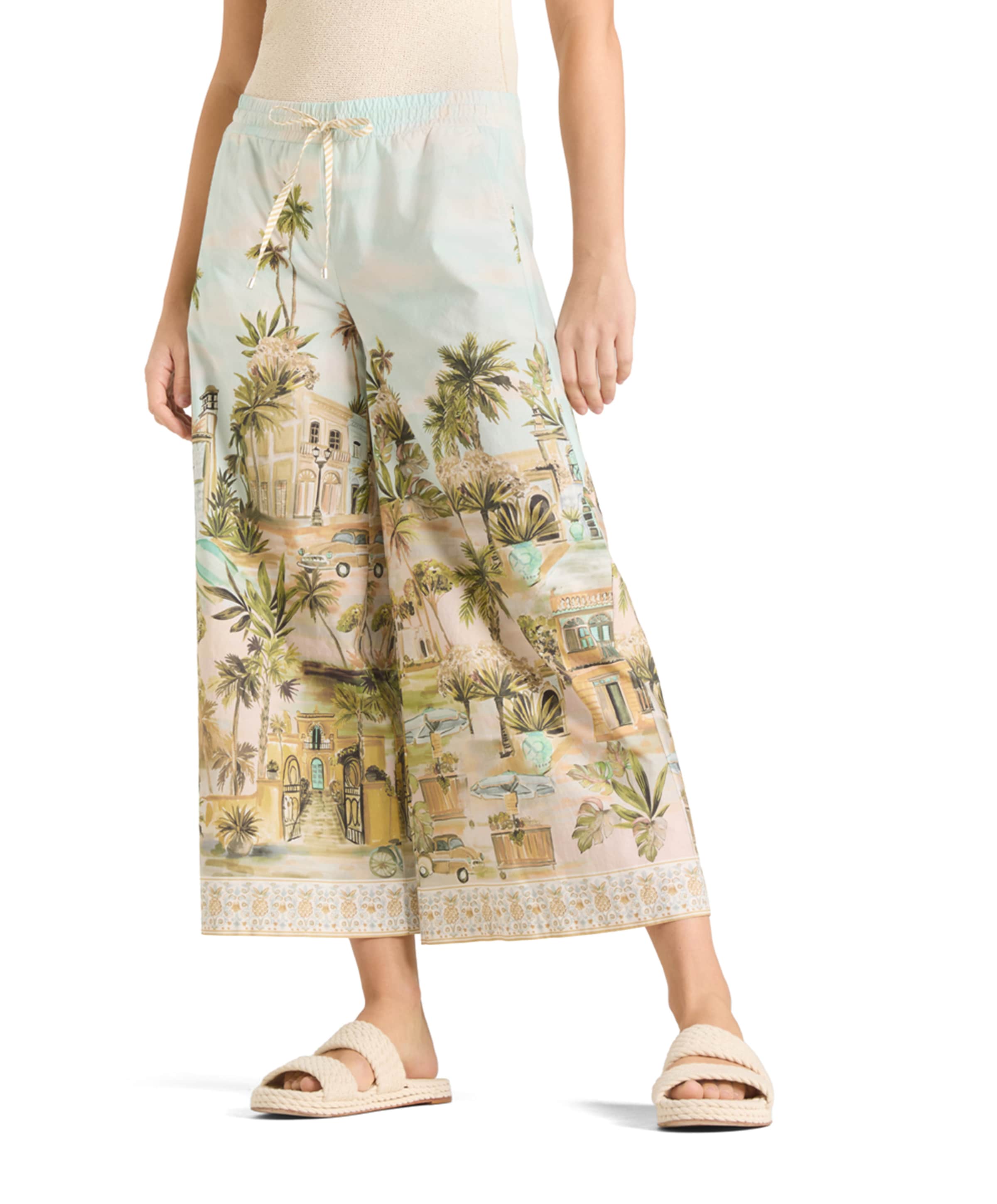 Candice dames broek blauw