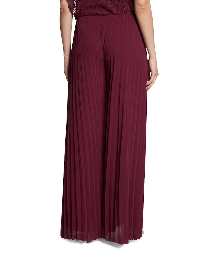 Hose dames broek bordeaux