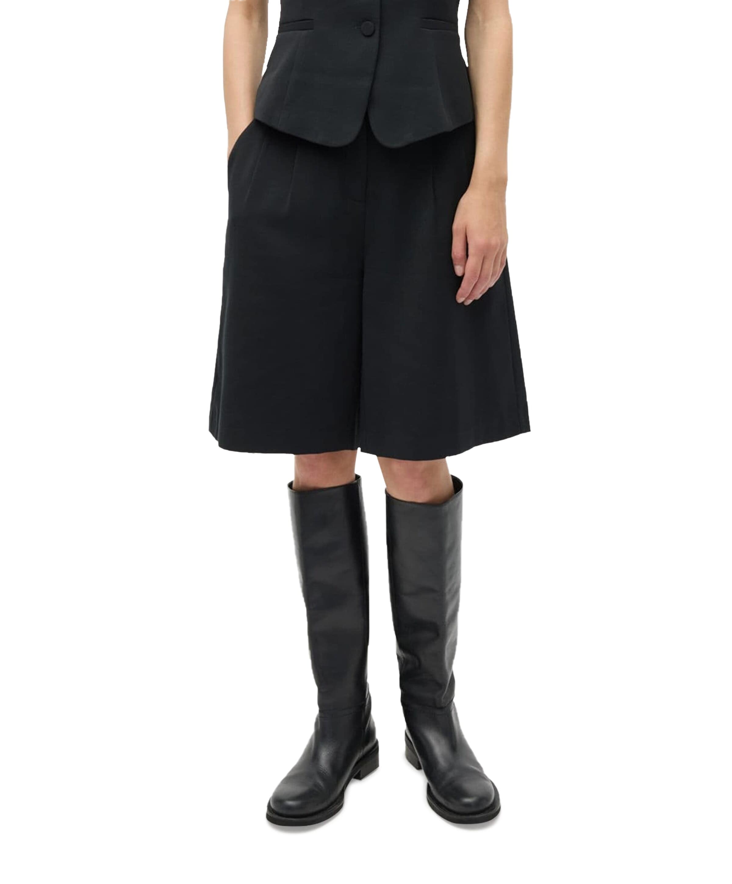 Endore shorts 7092 dames bermuda zwart