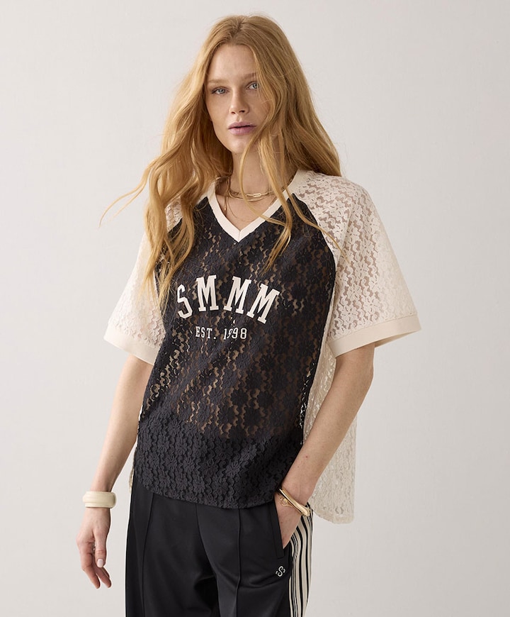 Dames T-shirt zwart