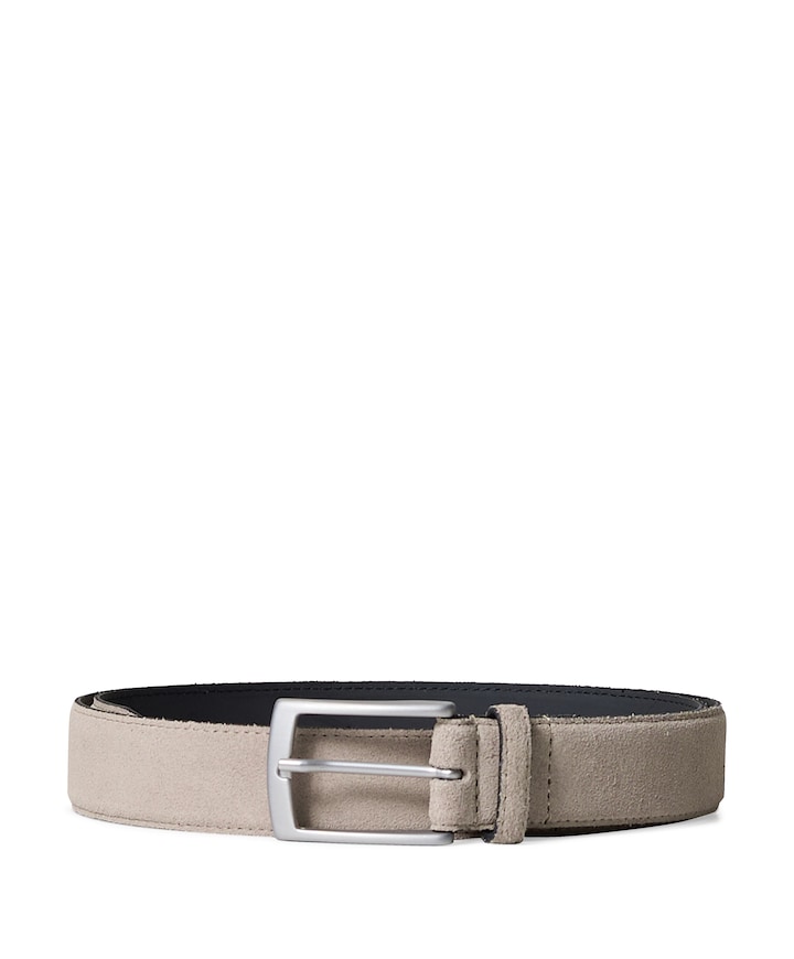 Heren riem beige