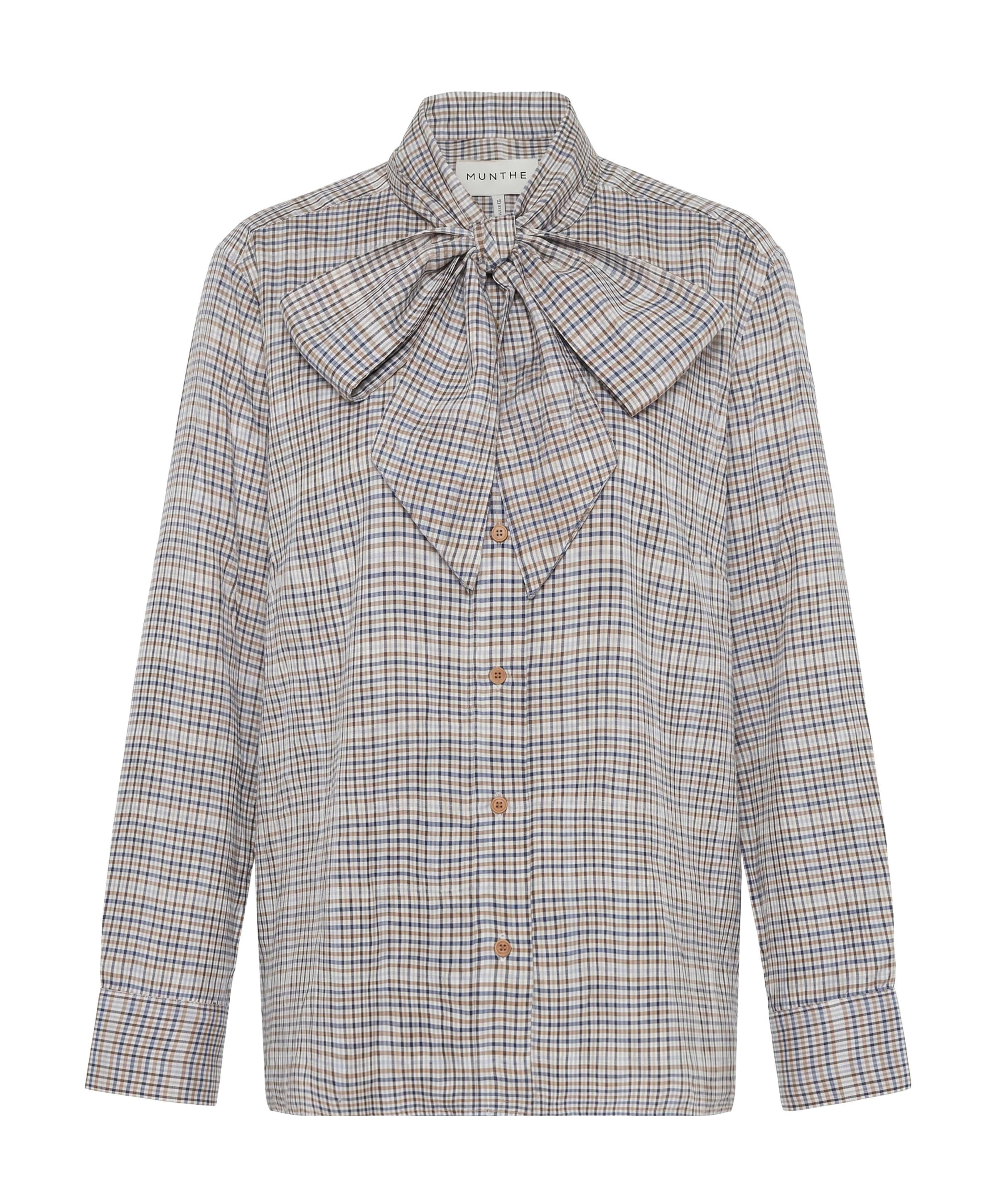 Dames blouse blauw
