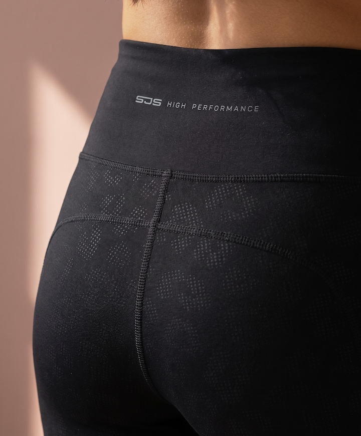 Tunde dames tights zwart