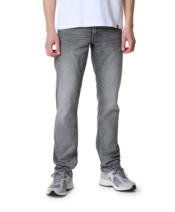 Regular leg heren jeans grijs